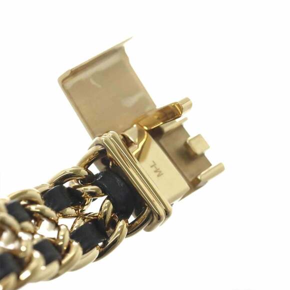 CHANEL Premiere Women's Watch, Size S, H6951, Current Model, Black and Gold, ... - Picture 6 of 7